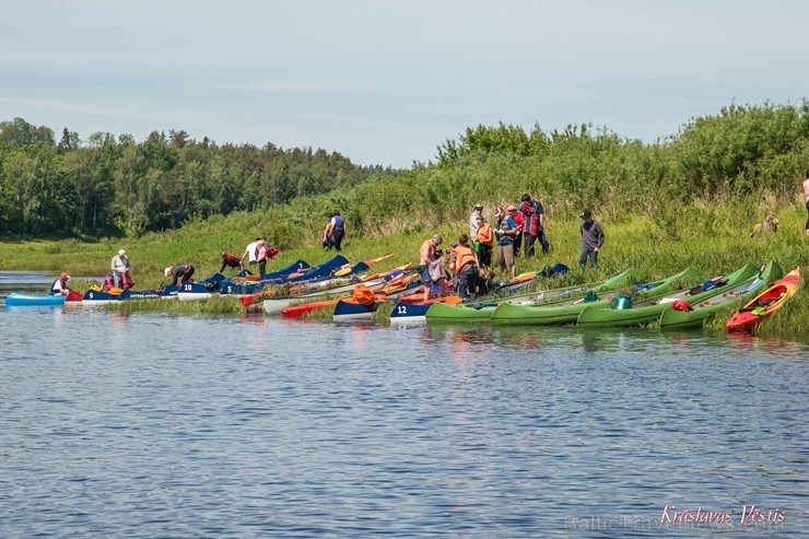 Aizsargājamo ainavu apvidū Augšdaugava notika pasākums Lielais plosts 2019, kas aktīvās atpūtas cienītāju vidū jau ir kļuvis iecienīts un tuvs 255946