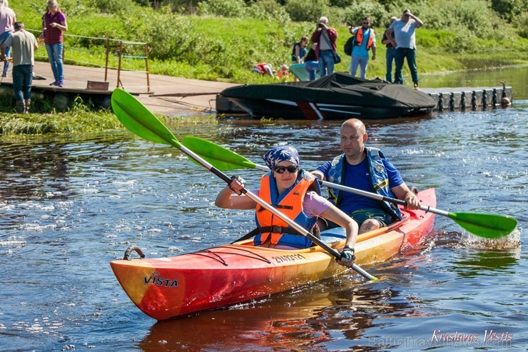 Aizsargājamo ainavu apvidū Augšdaugava notika pasākums Lielais plosts 2019, kas aktīvās atpūtas cienītāju vidū jau ir kļuvis iecienīts un tuvs 255954