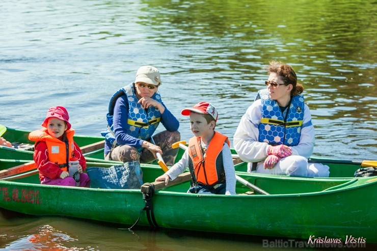 Aizsargājamo ainavu apvidū Augšdaugava notika pasākums Lielais plosts 2019, kas aktīvās atpūtas cienītāju vidū jau ir kļuvis iecienīts un tuvs 255967