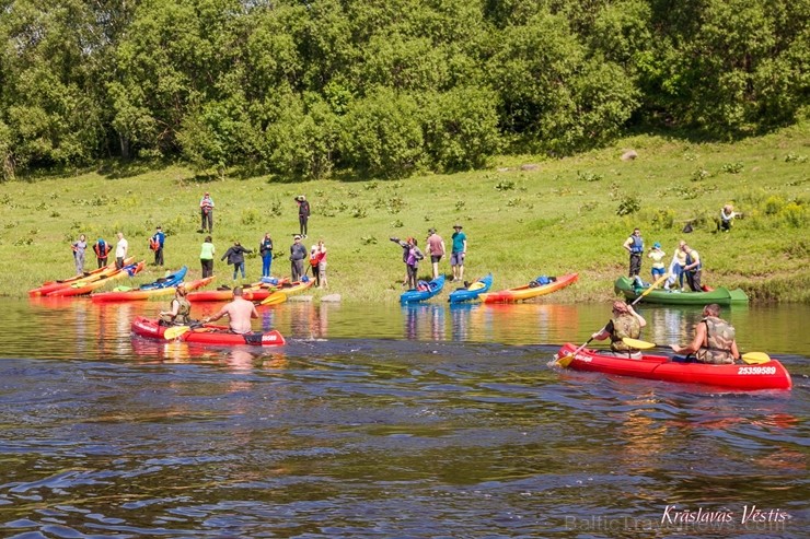 Aizsargājamo ainavu apvidū Augšdaugava notika pasākums Lielais plosts 2019, kas aktīvās atpūtas cienītāju vidū jau ir kļuvis iecienīts un tuvs 255968