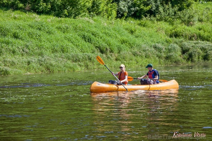 Aizsargājamo ainavu apvidū Augšdaugava notika pasākums Lielais plosts 2019, kas aktīvās atpūtas cienītāju vidū jau ir kļuvis iecienīts un tuvs 255979