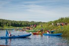 Aizsargājamo ainavu apvidū Augšdaugava notika pasākums Lielais plosts 2019, kas aktīvās atpūtas cienītāju vidū jau ir kļuvis iecienīts un tuvs 18