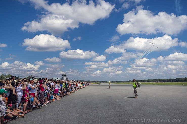 Aviācijas bāzē Lielvārdē 8.06.2019. norisinājās aviācijas paraugdemonstrējumi, kas veltīti Gaisa spēku simtgadei 256481