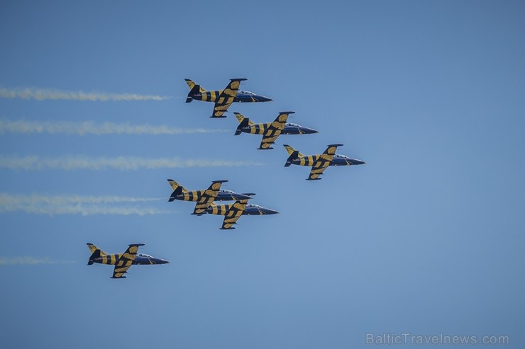 Aviācijas bāzē Lielvārdē 8.06.2019. norisinājās aviācijas paraugdemonstrējumi, kas veltīti Gaisa spēku simtgadei 256483