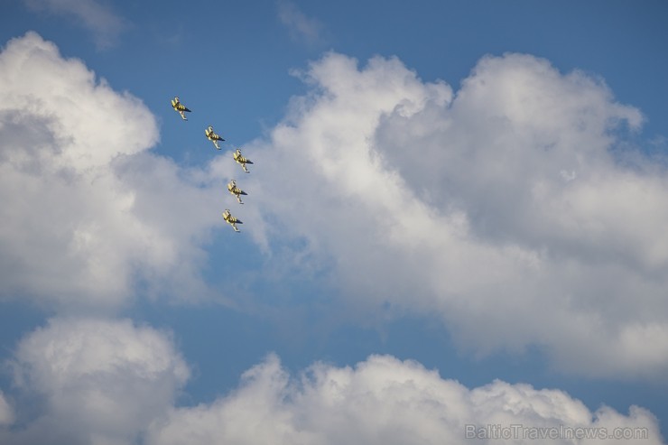 Aviācijas bāzē Lielvārdē 8.06.2019. norisinājās aviācijas paraugdemonstrējumi, kas veltīti Gaisa spēku simtgadei 256484