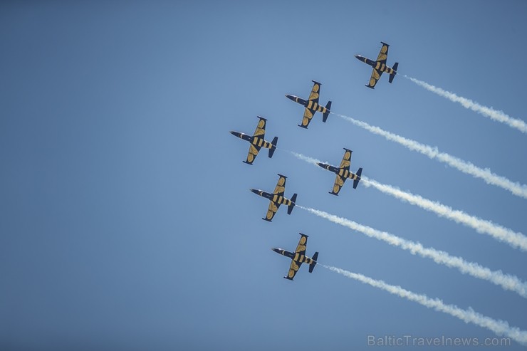 Aviācijas bāzē Lielvārdē 8.06.2019. norisinājās aviācijas paraugdemonstrējumi, kas veltīti Gaisa spēku simtgadei 256486