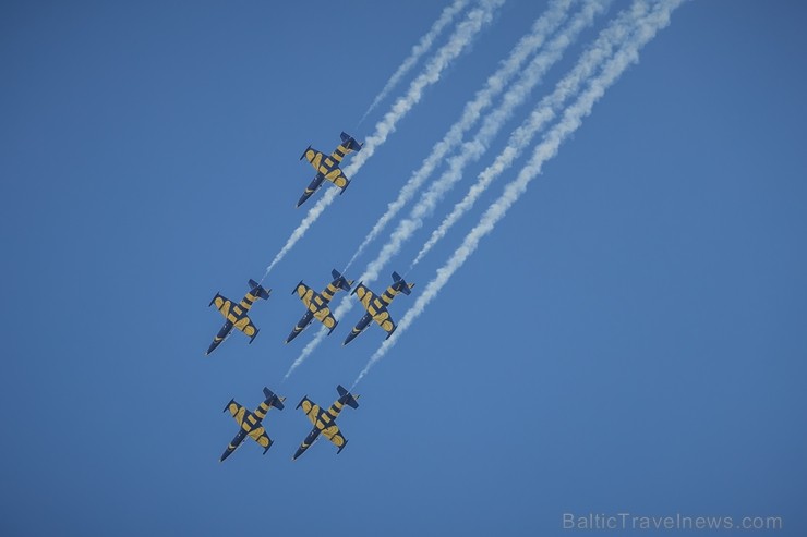 Aviācijas bāzē Lielvārdē 8.06.2019. norisinājās aviācijas paraugdemonstrējumi, kas veltīti Gaisa spēku simtgadei 256493