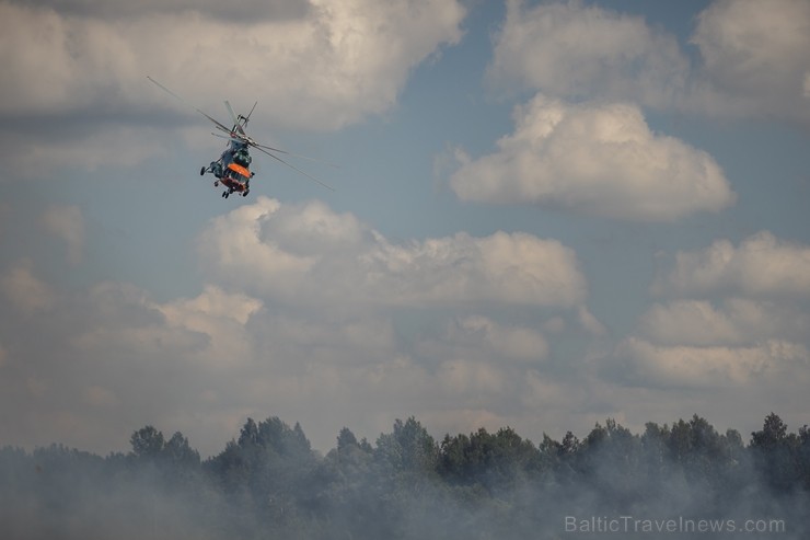 Aviācijas bāzē Lielvārdē 8.06.2019. norisinājās aviācijas paraugdemonstrējumi, kas veltīti Gaisa spēku simtgadei 256498