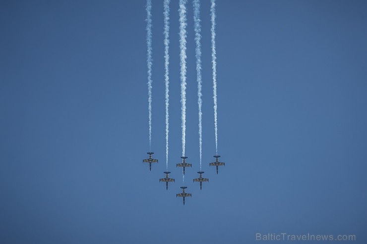 Aviācijas bāzē Lielvārdē 8.06.2019. norisinājās aviācijas paraugdemonstrējumi, kas veltīti Gaisa spēku simtgadei 256499