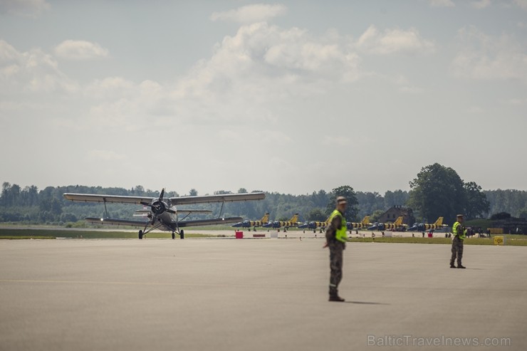 Aviācijas bāzē Lielvārdē 8.06.2019. norisinājās aviācijas paraugdemonstrējumi, kas veltīti Gaisa spēku simtgadei 256522