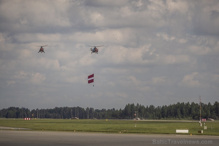 Aviācijas bāzē Lielvārdē 8.06.2019. norisinājās aviācijas paraugdemonstrējumi, kas veltīti Gaisa spēku simtgadei 256539