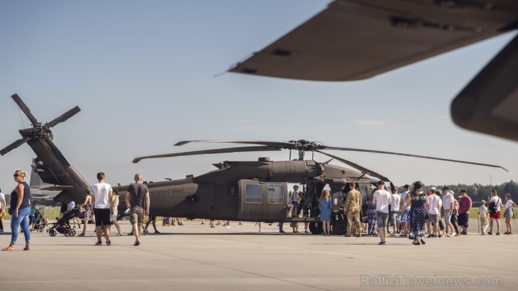 Aviācijas bāzē Lielvārdē 8.06.2019. norisinājās aviācijas paraugdemonstrējumi, kas veltīti Gaisa spēku simtgadei 256548