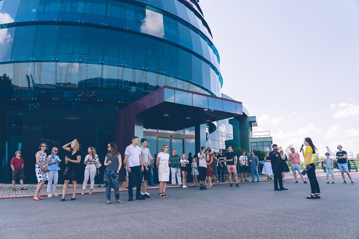 Tukumā rīko aviošova «Wings Over Baltics Airshow 2019» preses konferenci. Šovs norisināsies Lidostā 