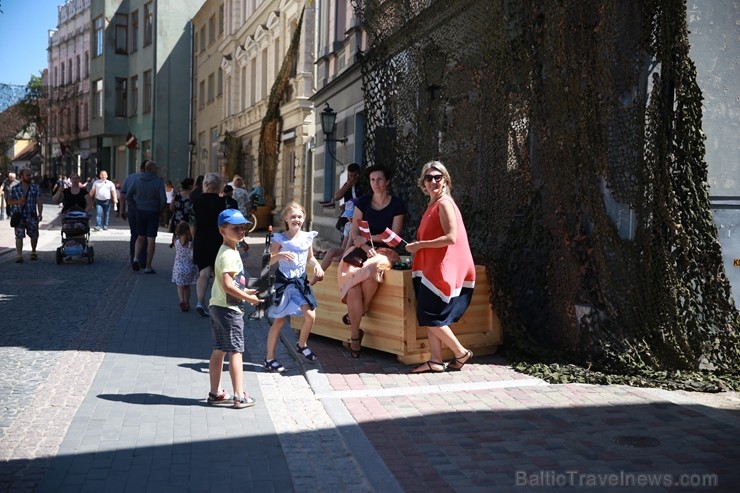 Cēsīs ar plašu pasākumu programmu 22.06.2019 svinēja Latvijas Uzvaras dienu, atceroties Cēsu kauju notikumus pirms 100 gadiem 257541