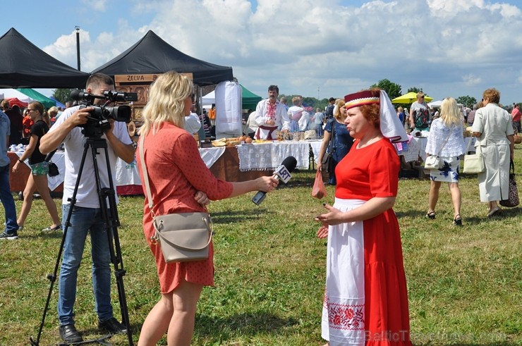 Ludzas pilskalnā notika kultūrvēstures festivāls 