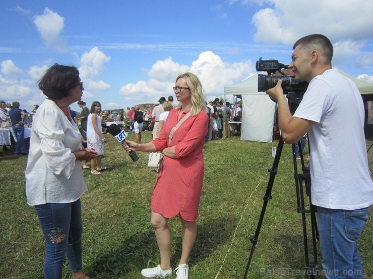 Ludzas pilskalnā notika kultūrvēstures festivāls 