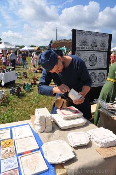 Ludzas pilskalnā notika kultūrvēstures festivāls 