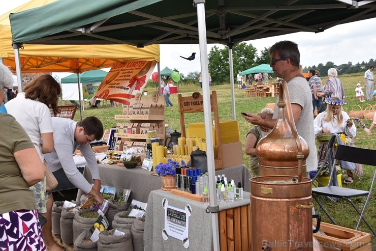 Ludzas pilskalnā notika kultūrvēstures festivāls 