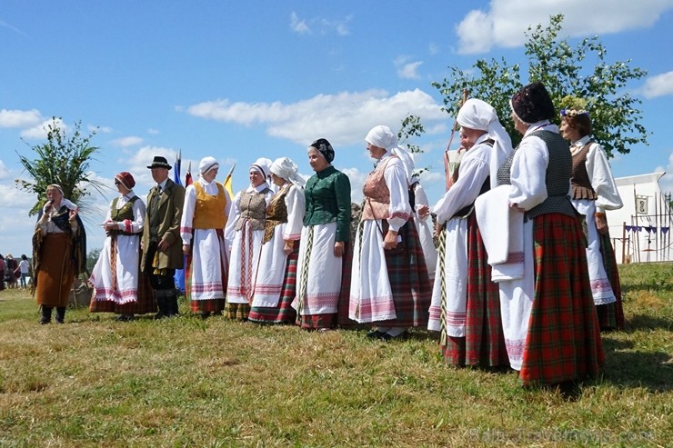 Ludzas pilskalnā notika kultūrvēstures festivāls 