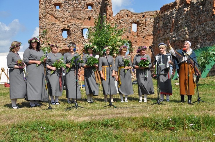 Ludzas pilskalnā notika kultūrvēstures festivāls 