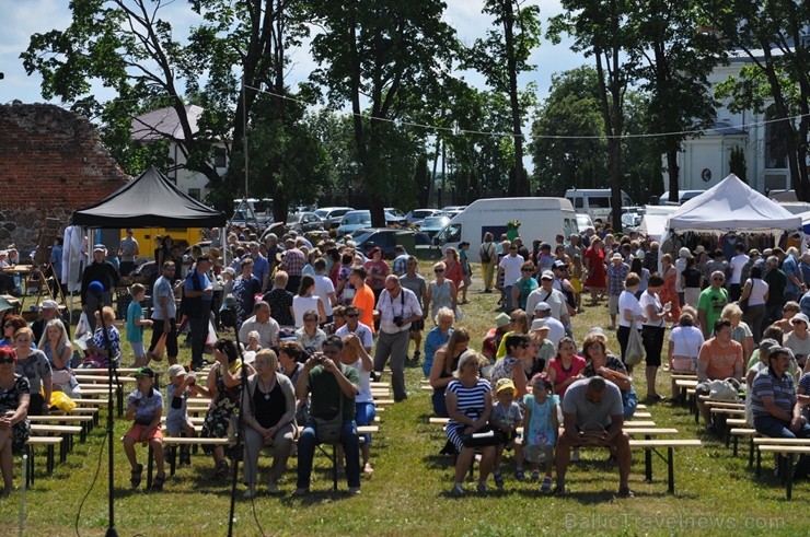 Ludzas pilskalnā notika kultūrvēstures festivāls 