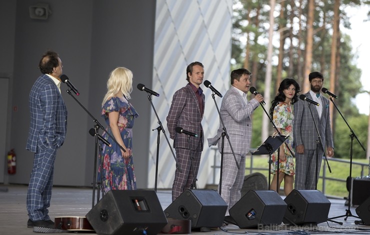 Muzikālā izrāde «Čikāgas piecīši. Leģendu atgriešanās» apceļo Latvijas pilsētas un mazpilsētas. Foto: Andris Zemels 259302