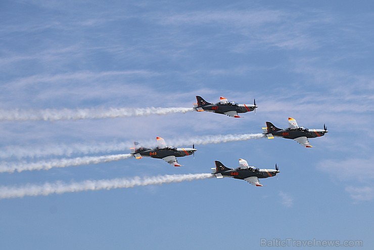 Tukumā 2019.gada 20. un 21.jūlijā kuplā skaitā pulcējas avio šova cienītāji uz «Wings Over Baltics Airshow 2019» 259471