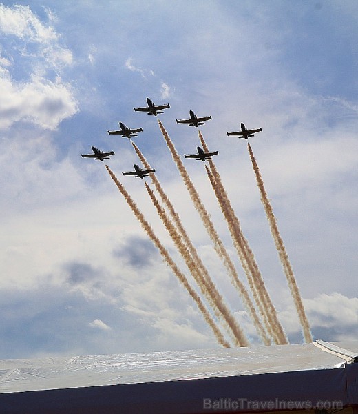 Tukumā 2019.gada 20. un 21.jūlijā kuplā skaitā pulcējas avio šova cienītāji uz «Wings Over Baltics Airshow 2019» 259513