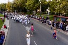 Ar dažādām aktivitātēm, krāšņām koncertprogrammām un gājienu Rēzeknē svinēja pilsētas svētkus 47