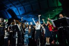 Dzintaru koncertzālē Jūrmalā Balkānu enerģija ar pozitīvu emociju vilni pārņēma visus festivāla 