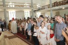 Ikšķiles Svētā Meinarda Romas katoļu draudzes dievnams organizē svinīgu Iestiprināšanas sakramenta ceremoniju 13