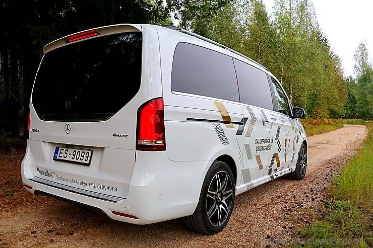 Travelnews.lv apceļo Latviju ar jauno biznesa klases mikroautobusu «Mercedes-Benz V-Klase» 265057