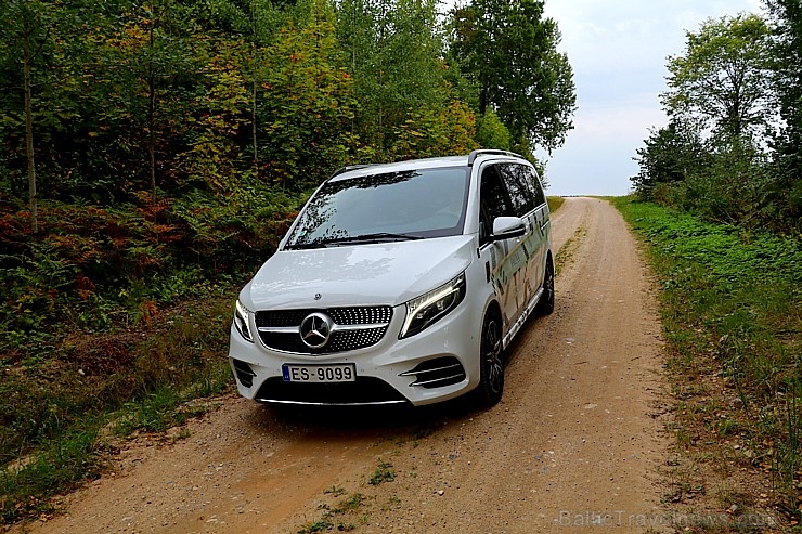 Travelnews.lv apceļo Latviju ar jauno biznesa klases mikroautobusu «Mercedes-Benz V-Klase» 265069