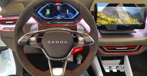 «Green Motors» divas dienas publikai prezentē jaunā koncepta auto «Škoda Vision RS» 12