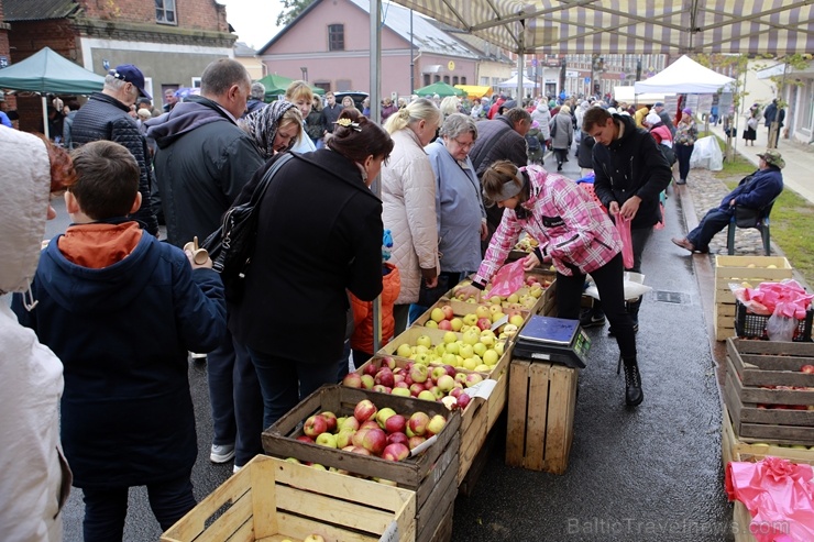 Rēzeknes Miķeļdienas gadatirgus pārsteidz iedzīvotājus un pilsētas viesus ar varenu tirgošanos, mielošanos, muzicēšanu, dejošanu un dižošanos 267369