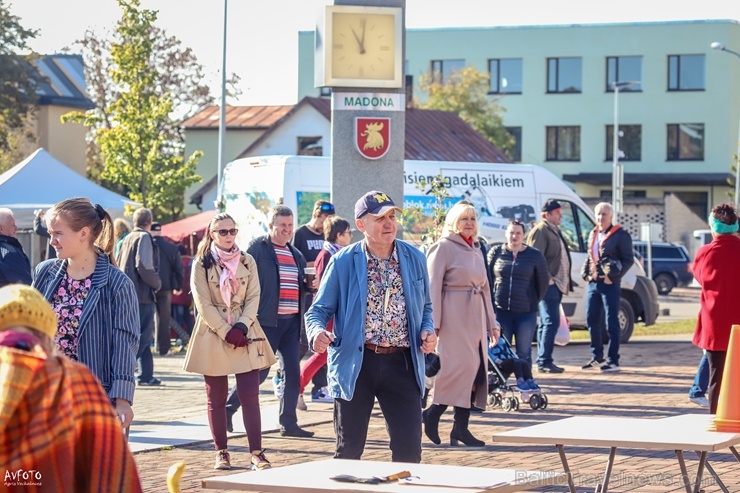 Madonas Saieta laukumā un tuvākajā apkārtnē notika tradicionālais rudens gadatirgus 