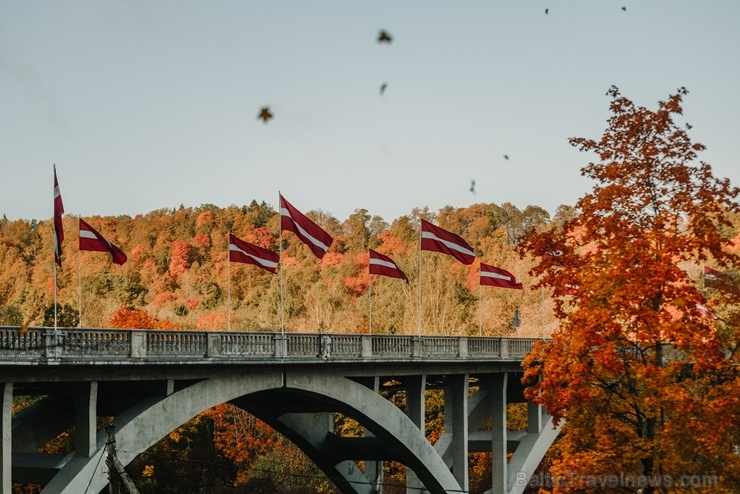 Sigulda var dižoties daudzveidīgām rudens ainavām pilsētā un tās apkārtnē 267585