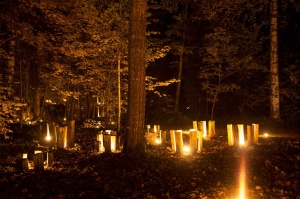 Vienkoču parkā norisinājās Uguns Nakts, kura mērķis ir vienu īso rudens dienu padarīt ilgāk gaišu, dot iespēju uzlādēt sevi ar sveču gaismu un siltumu 33