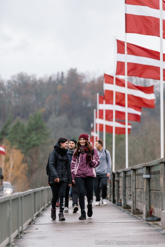 Spītējot drēgnajam un lietainajam laikam, Siguldas 