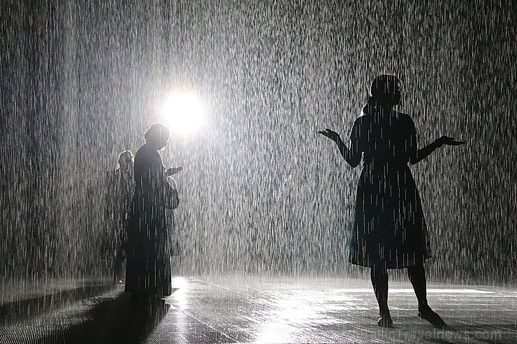 Travelnews.lv izbauda vienreizēju «Sharjah Rain Room» lietus burvību. Atbalsta: VisitSharjah.com un Novatours.lv 272121