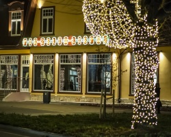 Ogres pilsēta Ziemassvētku gaidīšanas laikā ir mirdzošu lampiņu ieskauta 15
