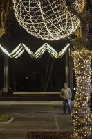 Ogres pilsēta Ziemassvētku gaidīšanas laikā ir mirdzošu lampiņu ieskauta 19