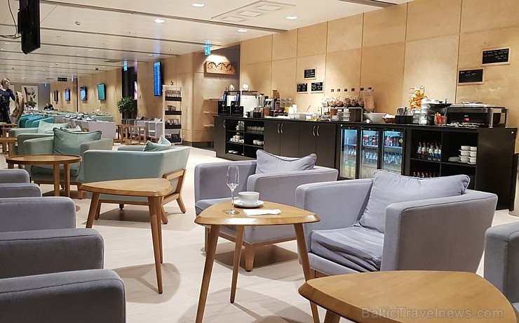 Travelnews.lv ar «Turkish Airlines» biznesa klases biļeti iepazīst «Primeclass Business Lounge» lidostā «Rīga» Foto: Samsung 274906