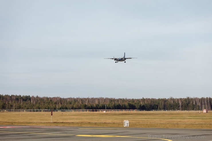 2020. gada 17. janvārī  lidostā Rīga nosēdās pirmais Ukrainas aviokompānijas 