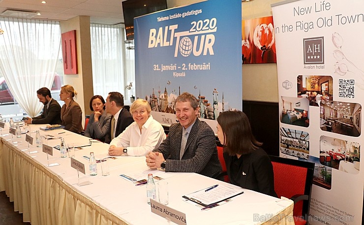 Viesnīcā «Avalon Hotel & Conferences» tūrisma izstāde «Balttour 2020» rīko preses konferenci 275218