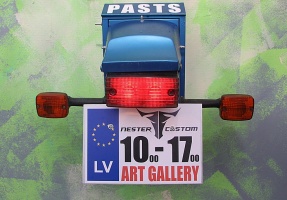 Travelnews.lv Preiļos iepazīst unikālu vietu Latvijai «Nester Custom Moto & Metal Art Gallery» 8