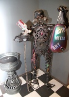 Travelnews.lv Preiļos iepazīst unikālu vietu Latvijai «Nester Custom Moto & Metal Art Gallery» 24