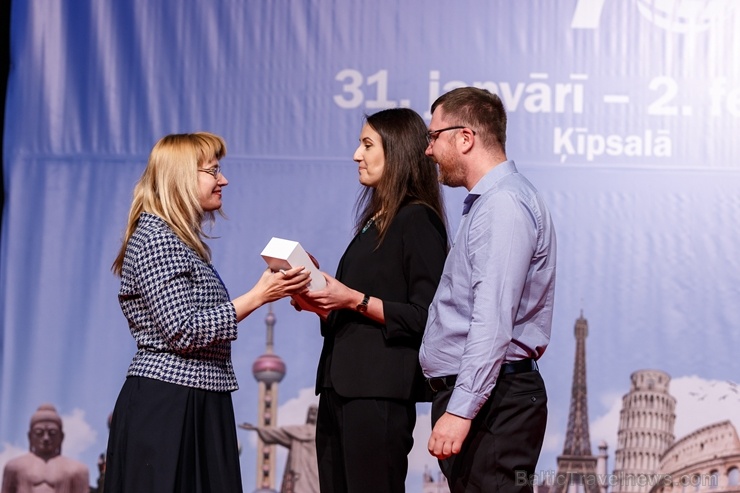 «Gada Cilvēks Tūrismā 2019» «TŪRISMA ŽURNĀLISTS 2019» - Alīna un Jēkabs Andrušaiti, Sapnumedniece.lv. Foto: Andrejs Terentjevs 276365