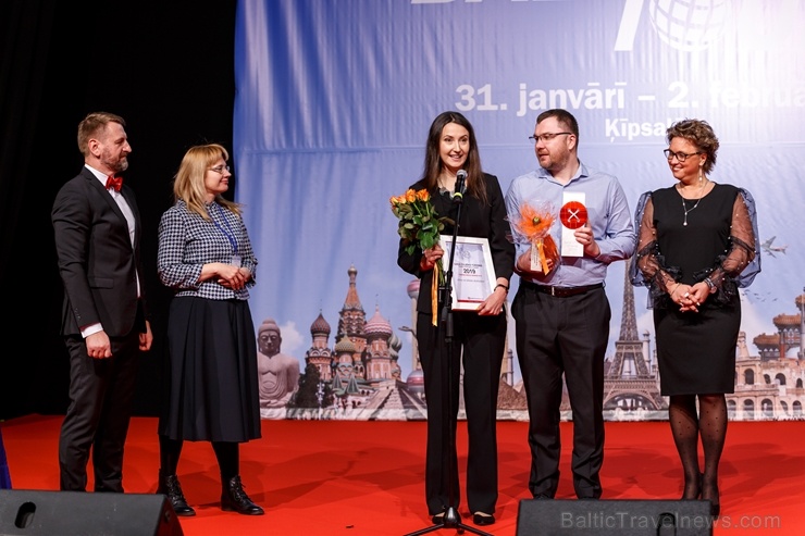 «Gada Cilvēks Tūrismā 2019» «TŪRISMA ŽURNĀLISTS 2019» - Alīna un Jēkabs Andrušaiti, Sapnumedniece.lv. Foto: Andrejs Terentjevs 276370