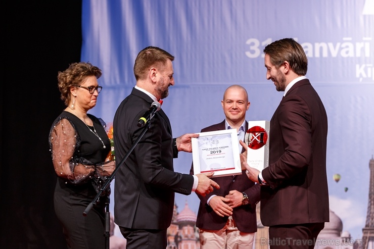 «Gada Cilvēks Tūrismā 2019» «RESTORĀNA VADĪTĀJS 2019» - Andris Reizenbergs, «Balzambārs». Foto: Andrejs Terentjevs 276380